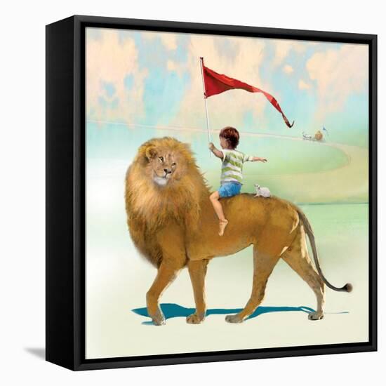 Victory Street-Nancy Tillman-Framed Stretched Canvas