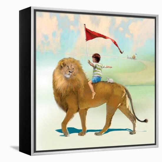 Victory Street-Nancy Tillman-Framed Stretched Canvas