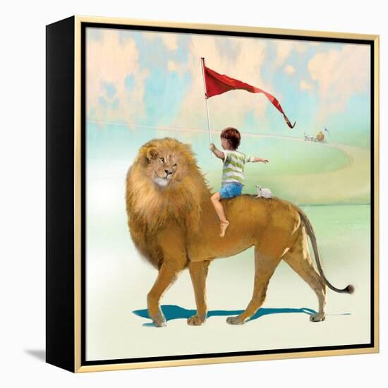 Victory Street-Nancy Tillman-Framed Stretched Canvas