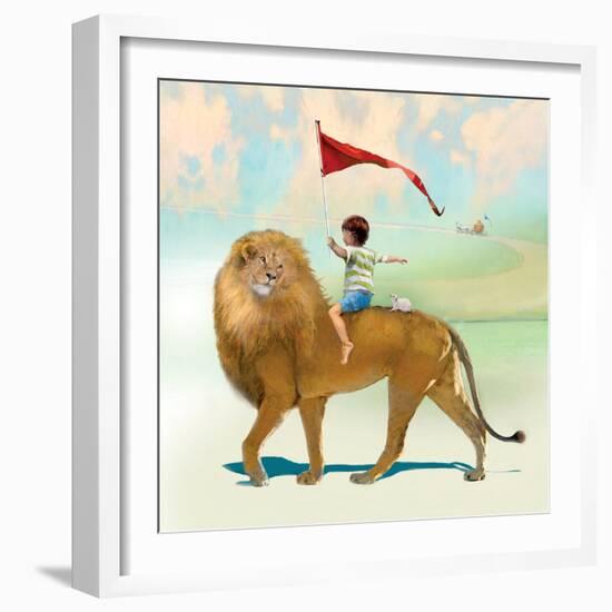 Victory Street-Nancy Tillman-Framed Premium Giclee Print