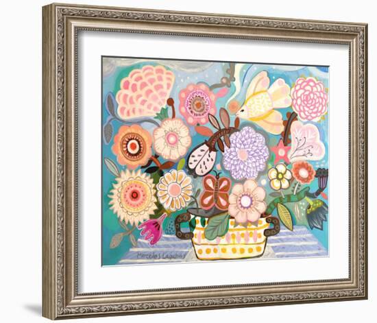 Vida-Mercedes Lagunas-Framed Art Print