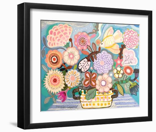 Vida-Mercedes Lagunas-Framed Art Print