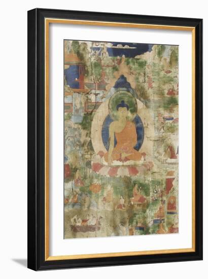 Vie de Budha-null-Framed Giclee Print
