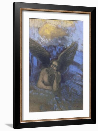 Vieil ange-Odilon Redon-Framed Giclee Print