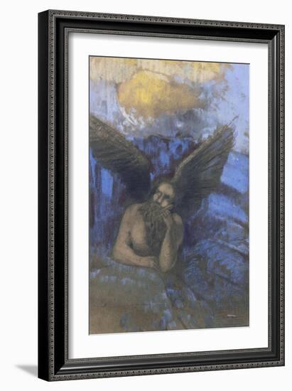 Vieil ange-Odilon Redon-Framed Giclee Print