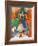 Vieil Homme Assis Mougins, c.1970-Pablo Picasso-Framed Art Print