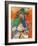 Vieil Homme Assis Mougins, c.1970-Pablo Picasso-Framed Art Print