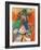 Vieil Homme Assis Mougins, c.1970-Pablo Picasso-Framed Art Print