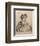 Vieillard au Bonnet Fendu (B265)-Amand Durand-Framed Collectable Print