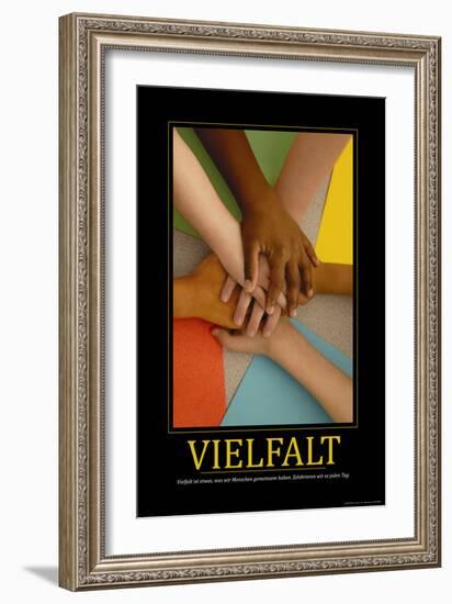 Vielfalt (German Translation)-null-Framed Photo