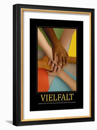 Vielfalt (German Translation)-null-Framed Photo