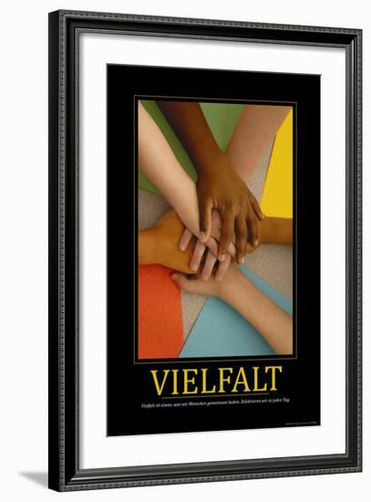 Vielfalt (German Translation)-null-Framed Photo