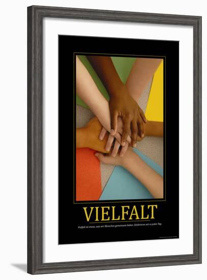 Vielfalt (German Translation)-null-Framed Photo