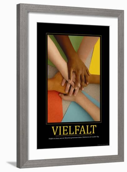 Vielfalt (German Translation)-null-Framed Photo