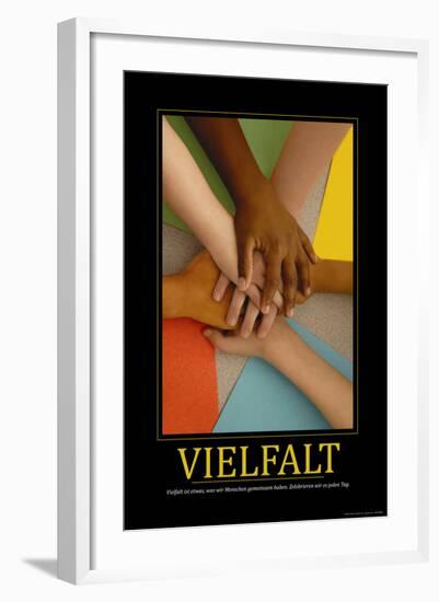 Vielfalt (German Translation)-null-Framed Photo