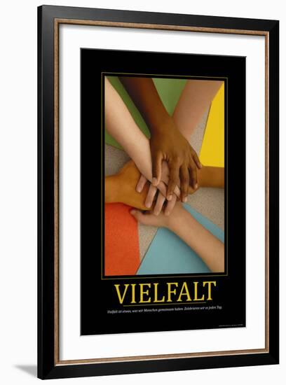 Vielfalt (German Translation)-null-Framed Photo