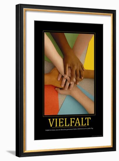 Vielfalt (German Translation)-null-Framed Photo