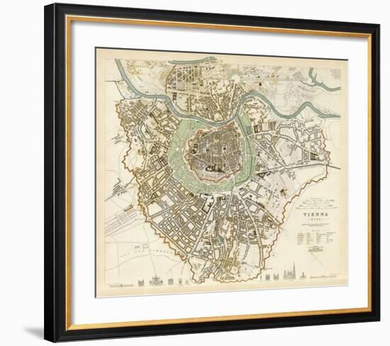 Vienna, Austria, c.1833-null-Framed Art Print