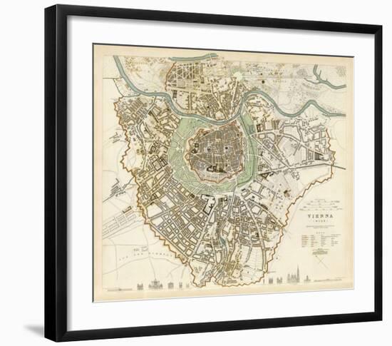 Vienna, Austria, c.1833-null-Framed Art Print