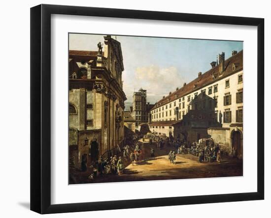 Vienna, Dominican Church, 1759-1760-Bernardo Bellotto-Framed Giclee Print