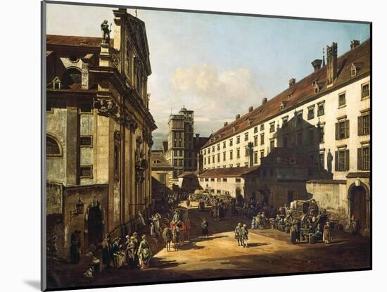 Vienna, Dominican Church, 1759-1760-Bernardo Bellotto-Mounted Giclee Print