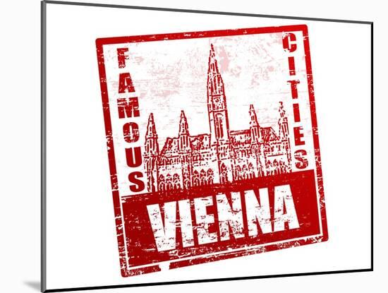 Vienna Stamp-radubalint-Mounted Art Print
