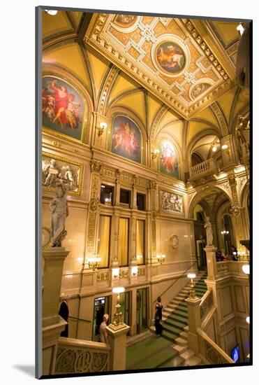 Vienna State Opera House, Vienna, Austria, Europe-Neil Farrin-Mounted Photographic Print