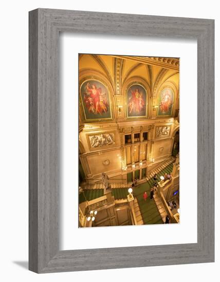 Vienna State Opera House, Vienna, Austria, Europe-Neil Farrin-Framed Photographic Print