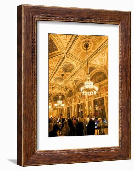 Vienna State Opera House, Vienna, Austria, Europe-Neil Farrin-Framed Photographic Print