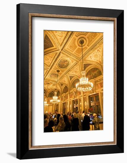 Vienna State Opera House, Vienna, Austria, Europe-Neil Farrin-Framed Photographic Print