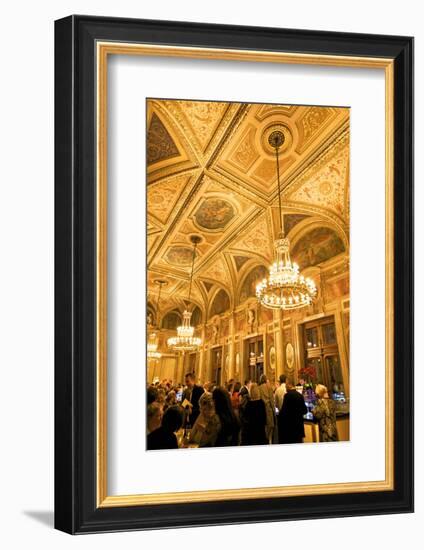 Vienna State Opera House, Vienna, Austria, Europe-Neil Farrin-Framed Photographic Print