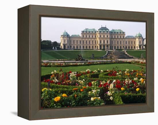 Vienna, the Belvedere Is a Baroque Palace Complex Built by Prince Eugene of Savoy, Austria-Paul Harris-Framed Premier Image Canvas