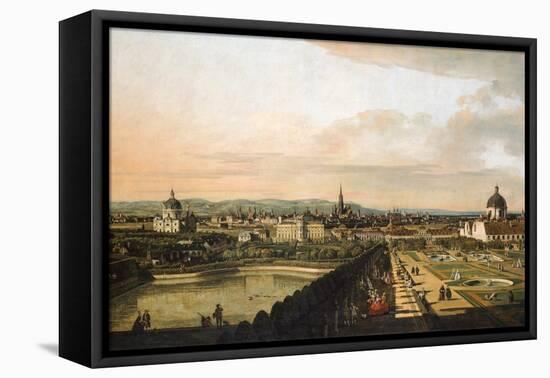 Vienna Viewed from the Belvedere Palace, 1759-1760-Bernardo Bellotto-Framed Premier Image Canvas