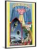 Viennese Fun Fair, Historical Post Card-Detlev Van Ravenswaay-Mounted Photographic Print