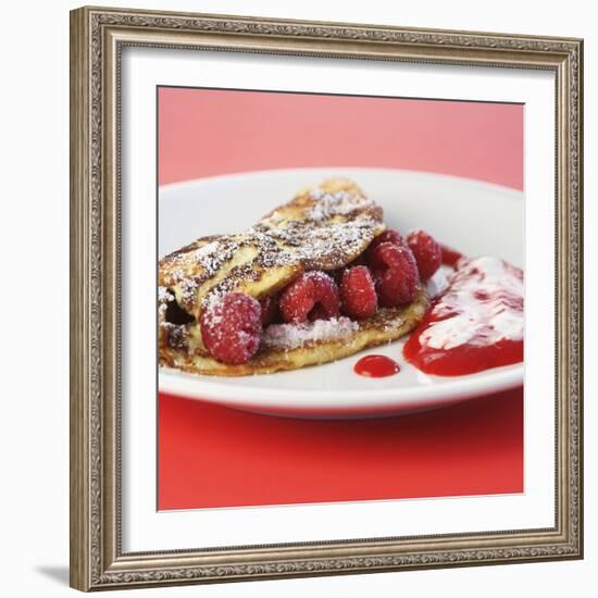 Viennese Raspberry Omelette-Fridhelm Volk-Framed Photographic Print