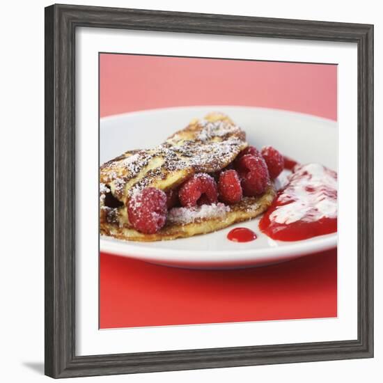 Viennese Raspberry Omelette-Fridhelm Volk-Framed Photographic Print