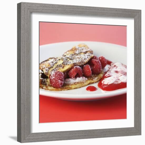 Viennese Raspberry Omelette-Fridhelm Volk-Framed Photographic Print