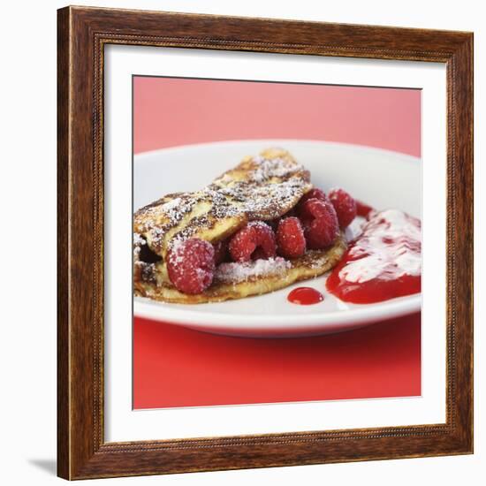 Viennese Raspberry Omelette-Fridhelm Volk-Framed Photographic Print