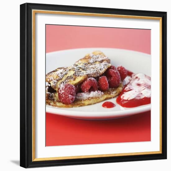 Viennese Raspberry Omelette-Fridhelm Volk-Framed Photographic Print