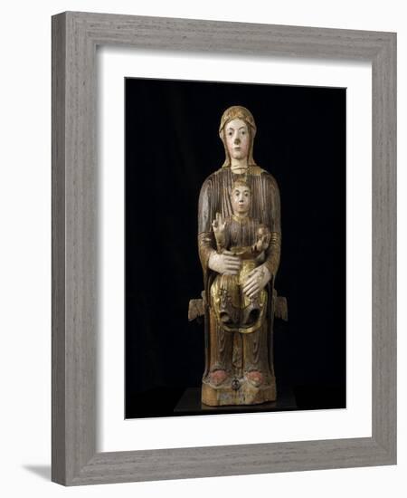 Vierge à l'Enfant en majesté-null-Framed Giclee Print