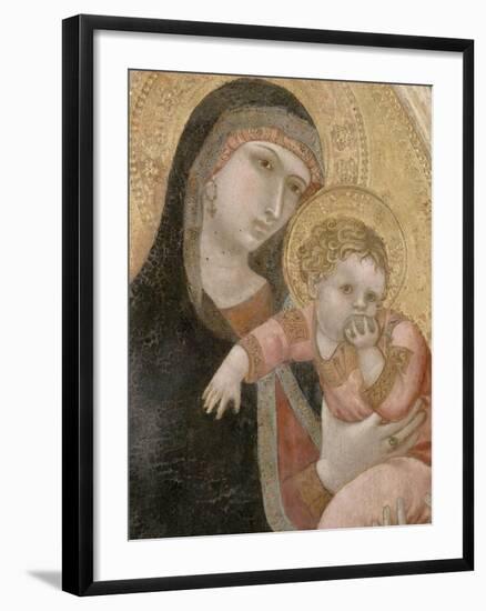 Vierge à l'Enfant-Ambrogio Lorenzetti-Framed Giclee Print