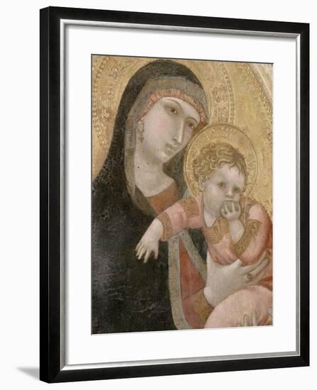 Vierge à l'Enfant-Ambrogio Lorenzetti-Framed Giclee Print