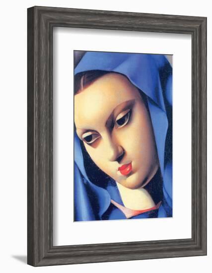 Vierge Bleue-Tamara de Lempicka-Framed Premium Giclee Print