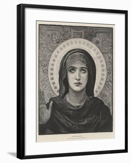 Vierge Consolatrice, at the Luxembourg Palace-null-Framed Giclee Print