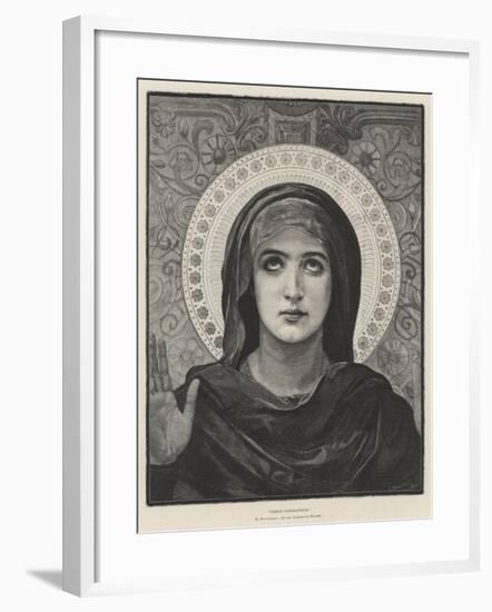 Vierge Consolatrice, at the Luxembourg Palace-null-Framed Giclee Print