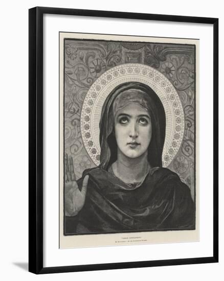 Vierge Consolatrice, at the Luxembourg Palace-null-Framed Giclee Print