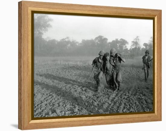 Viet Cong Attack-Associated Press-Framed Premier Image Canvas