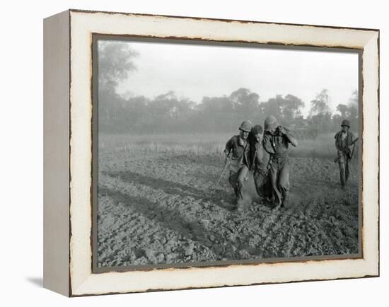 Viet Cong Attack-Associated Press-Framed Premier Image Canvas