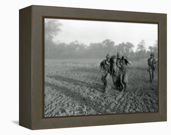 Viet Cong Attack-Associated Press-Framed Premier Image Canvas