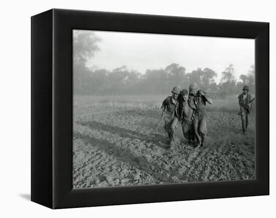 Viet Cong Attack-Associated Press-Framed Premier Image Canvas